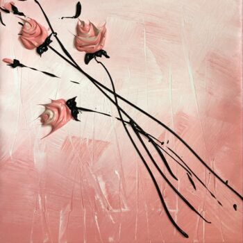Ζωγραφική με τίτλο ""Vanice Rose" of An…" από Anastassia Skopp, Αυθεντικά έργα τέχνης, Ακρυλικό