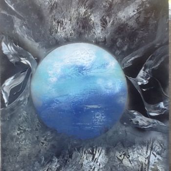 Painting titled "Earth born 20" by Anatole63, Original Artwork, Acrylic
