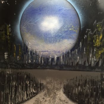 Peinture intitulée "Grey world 37" par Anatole63, Œuvre d'art originale, Acrylique