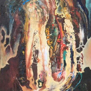 Картина под названием "AF019" - Anatolie Neagu, Подлинное произведение искусства, Масло