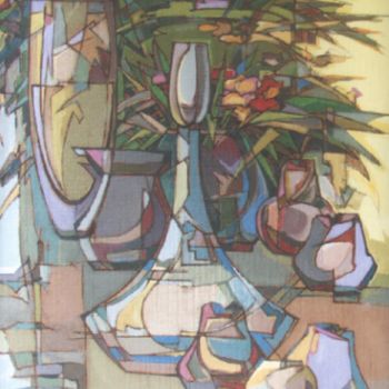 Malarstwo zatytułowany „Мозаїка осені” autorstwa Anatoliy Zhutaryuk, Oryginalna praca, Olej