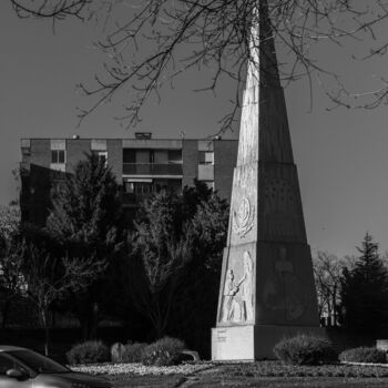 Photographie intitulée "Obelisco" par Anaya, Œuvre d'art originale, Photographie numérique
