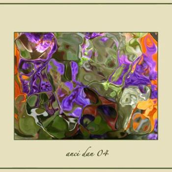 Digitale Kunst mit dem Titel "Flowers26" von Anci Dan, Original-Kunstwerk