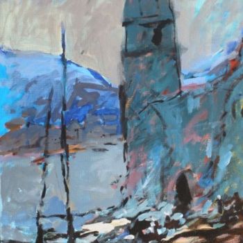Painting titled "Collioure" by Juris Andersons, Original Artwork
