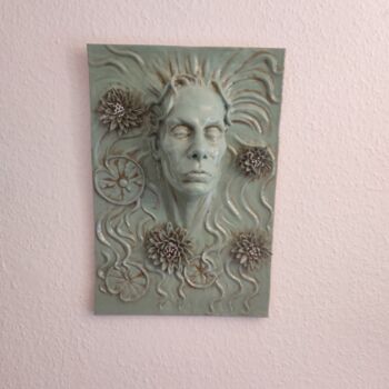 Sculpture titled "Ophelia" by Andimar, Original Artwork, Ceramics