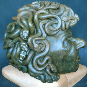 Sculpture titled "2014-02-06-medusa-3…" by Andimar, Original Artwork
