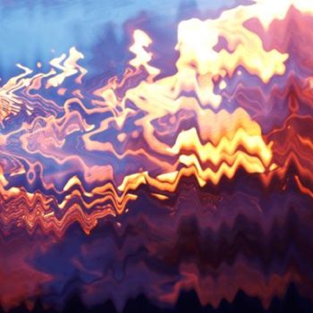 Fotografia intitulada "montaña de color" por Gustavo Horacio Andino, Obras de arte originais
