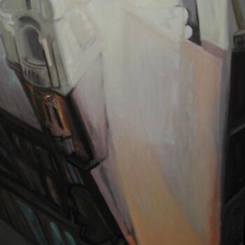 Картина под названием "light cut" - András Breznay, Подлинное произведение искусства, Масло