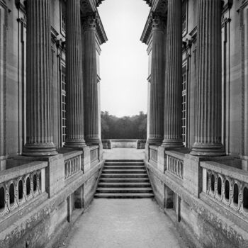 Fotografie getiteld "Escaliers Petit Tri…" door André Boulze, Origineel Kunstwerk