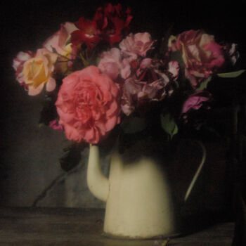 Fotografía titulada "Bouquet n° 9" por André Boulze, Obra de arte original
