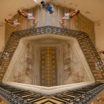 "Escaliers - Arles 2" başlıklı Fotoğraf André Boulze tarafından, Orijinal sanat