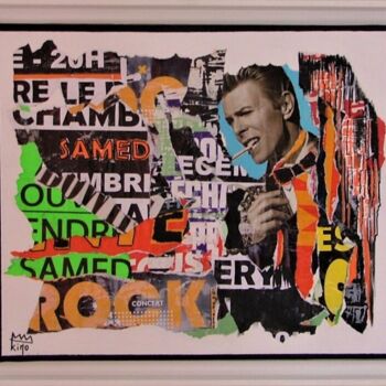 Collages titled "ROCK" by Andre Bordet (Kimo), Original Artwork, Collages