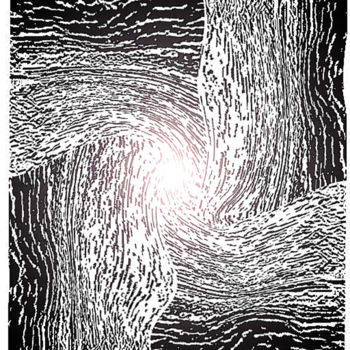 Digitale Kunst mit dem Titel "art-num-3-noir-et-b…" von André Goinaud, Original-Kunstwerk
