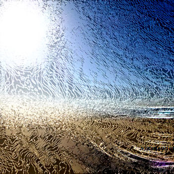 Arts numériques intitulée "soleil-et-mer-06051…" par André Goinaud, Œuvre d'art originale