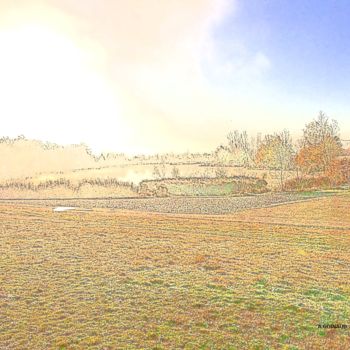 Digitale Kunst mit dem Titel "paysage.jpg" von André Goinaud, Original-Kunstwerk