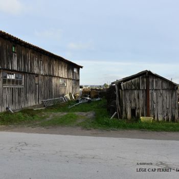 Photographie intitulée "cap-ferret-la-caban…" par André Goinaud, Œuvre d'art originale