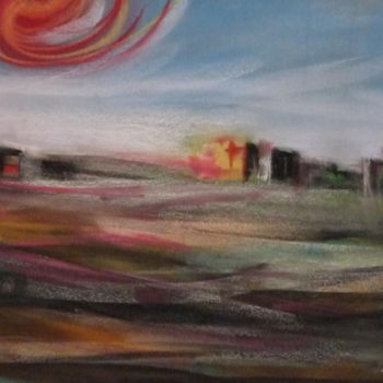 Painting titled "2-terres-cathares.j…" by Trezal, Original Artwork