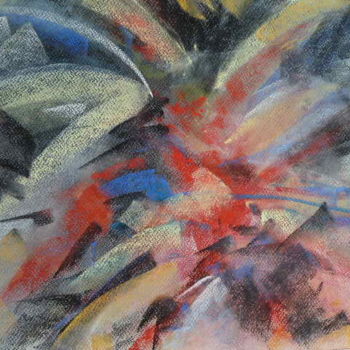 Painting titled "EFFERVESCENCES SOLA…" by Trezal, Original Artwork