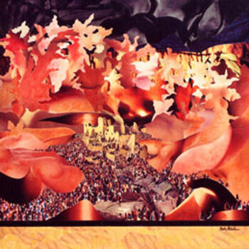 Peinture intitulée "ORAMBRE" par André Pelletier, Œuvre d'art originale