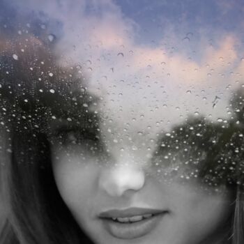 Фотография под названием "Rain - Art Photogra…" - André Pillay, Подлинное произведение искусства, Манипулированная фотография