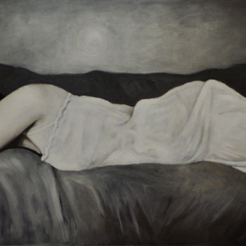 Painting titled "IL SOGNO DI FRANCES…" by Andrea Esposito, Original Artwork, Oil