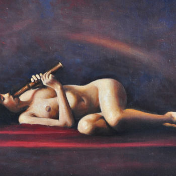 Pintura intitulada "SONATINA" por Andrea Esposito, Obras de arte originais, Óleo