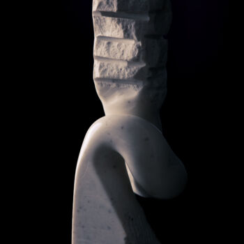 Sculpture intitulée "Marmogomma" par Andrea Gardini, Œuvre d'art originale, Pierre