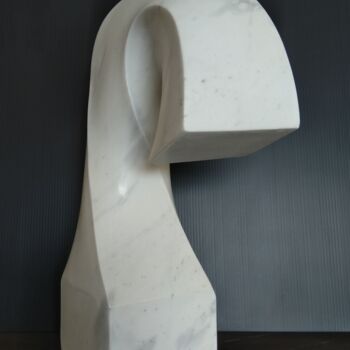 Sculpture titled "Marmogomma II" by Andrea Gardini, Original Artwork, Stone