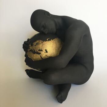 Скульптура под названием "HOPE (8/50)" - Andrea Giorgi, Подлинное произведение искусства, Пластмасса