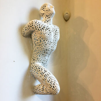 Scultura intitolato "ESCAPE (big size 1/…" da Andrea Giorgi, Opera d'arte originale, Plastica