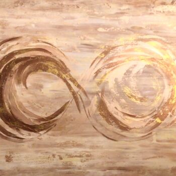Malerei mit dem Titel "Infinity" von Andrea Schwarz, Original-Kunstwerk, Acryl