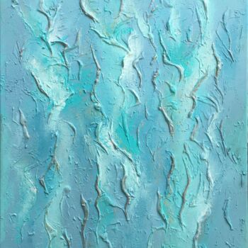 Malerei mit dem Titel "Blue See" von Andrea Schwarz, Original-Kunstwerk, Acryl