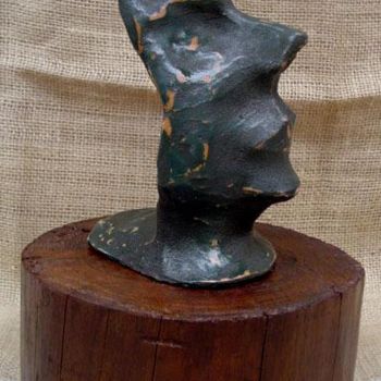 Sculpture titled "Máscara/ Mask" by Andréa Dórea, Original Artwork