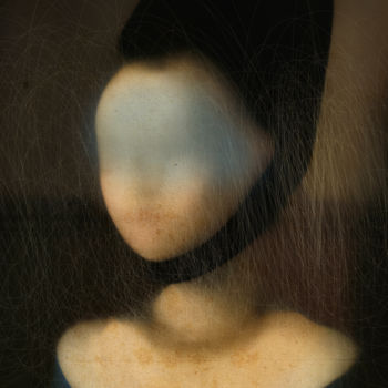 Arte digitale intitolato "ritratto di fanciul…" da Andrea Pisano, Opera d'arte originale, Pittura digitale