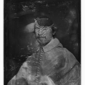 Arte digital titulada "dark portrait #04" por Andrea Pisano, Obra de arte original, Pintura Digital