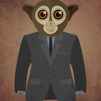 Digital Arts titled "monkey style #02" by Andrea Pisano, Original Artwork, 2D Digital Work