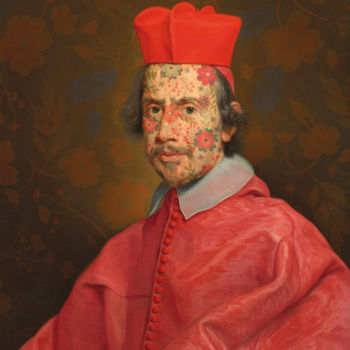 Digital Arts titled "Cardinal #01" by Andrea Pisano, Original Artwork, Digital Painting