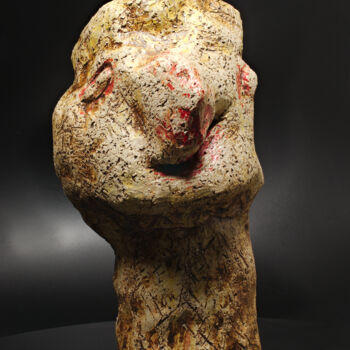 Sculpture titled "Homunculus sculpture" by Andreas Loeschner-Gornau, Original Artwork, Ceramics