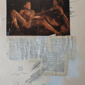 Pittura intitolato "aggressione.jpg" da Andrea Sterpa, Opera d'arte originale