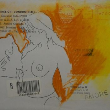 绘画 标题为“123-amore-mio-23x16…” 由Andrea Sterpa, 原创艺术品
