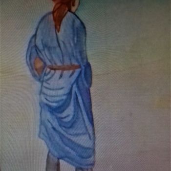 Painting titled "touareg.jpg" by Andrée Mercier, Original Artwork