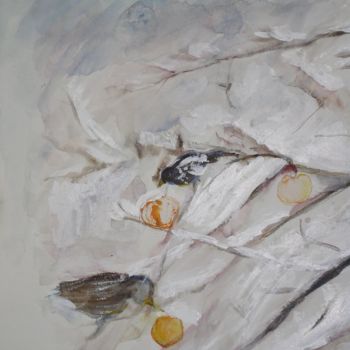 "Deux oiseaux dans l…" başlıklı Tablo Andrée Mollard tarafından, Orijinal sanat