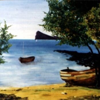 Painting titled "LE CAP MALHEUREUX (…" by Axel Guillebaud, Original Artwork