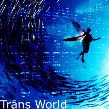 Grafika cyfrowa / sztuka generowana cyfrowo zatytułowany „Trans World” autorstwa Andrei Babeck, Oryginalna praca