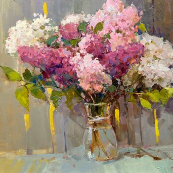Malerei mit dem Titel "Lilac3" von Andrei Belaichuk, Original-Kunstwerk, Öl