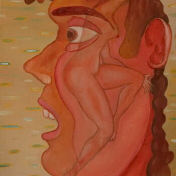 Pintura titulada "Dreamer" por Andrei Klenov, Obra de arte original, Oleo