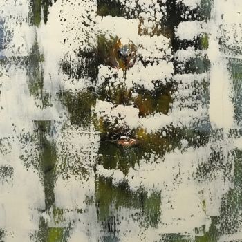Peinture intitulée "White oblivion" par Andrei Makarov, Œuvre d'art originale, Huile Monté sur Châssis en bois