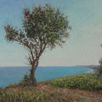 Картина под названием "Дерево там такое" - Андрей Абрамов (Андрей Люмес), Подлинное произведение искусства, Масло