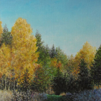 Картина под названием ""Прекрасная осень"" - Андрей Абрамов (Андрей Люмес), Подлинное произведение искусства, Масло