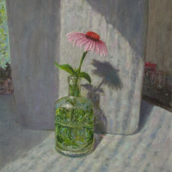 Картина под названием "Лечебный цветок" - Андрей Абрамов (Андрей Люмес), Подлинное произведение искусства, Масло